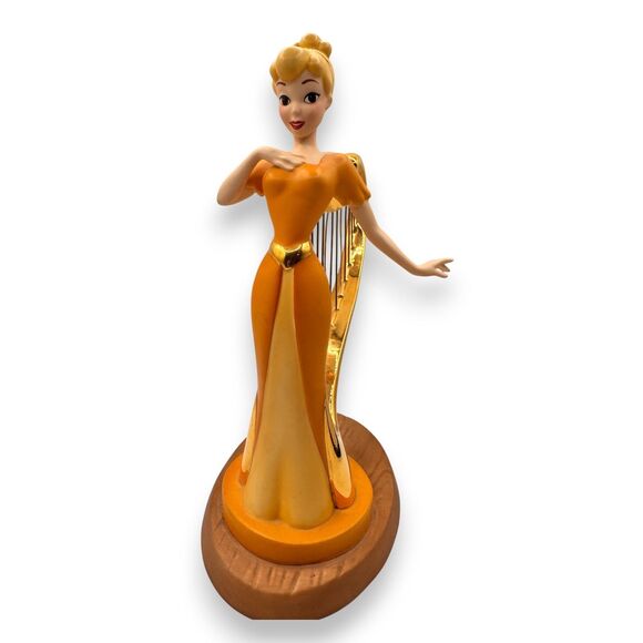 WDCC "Beautiful Diversion" Singing Harp Mickey and the Beanstalk Harp Figurine - Picture 4 of 12